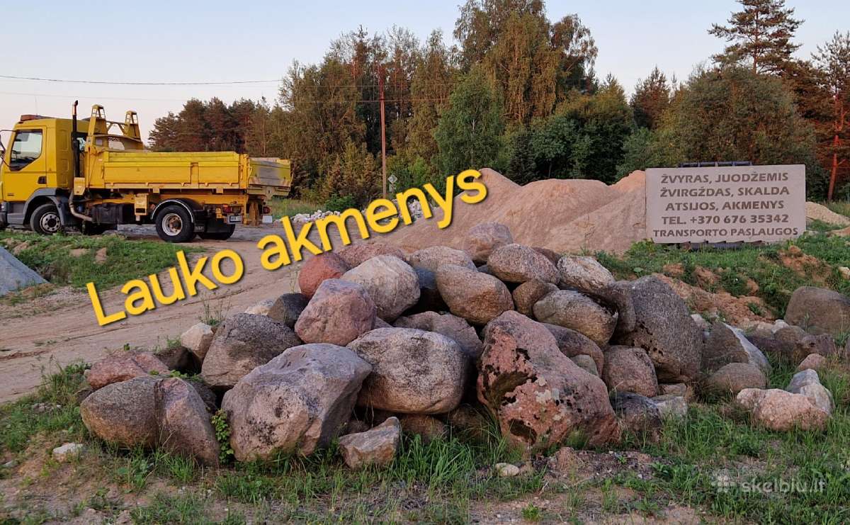 Zvyras, juodzemis, atsijos, betonas - nuotraukos Nr. 15