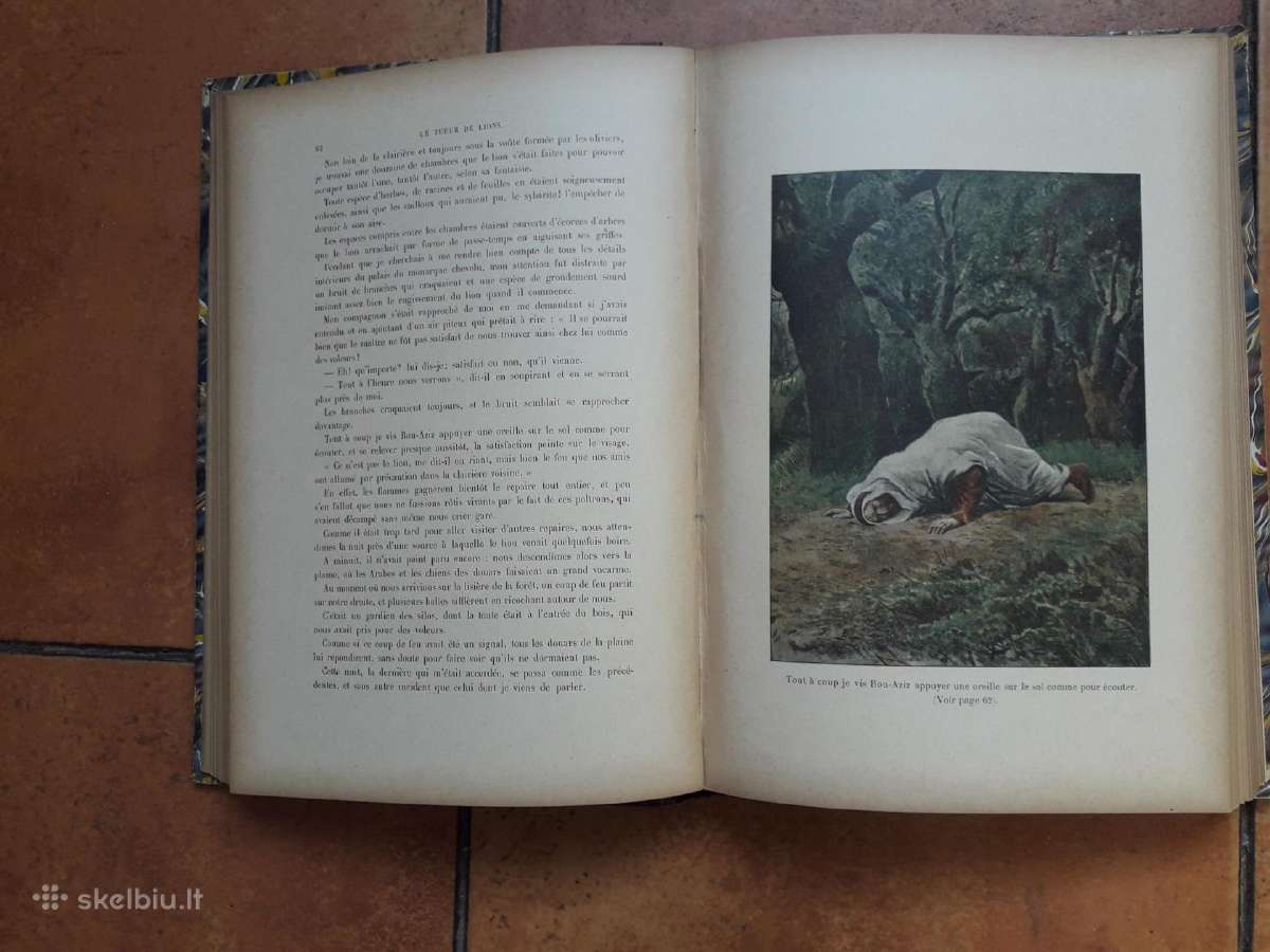 Jules Gerard "Le tuerur de lions" Paris 1912 an - nuotraukos Nr. 12