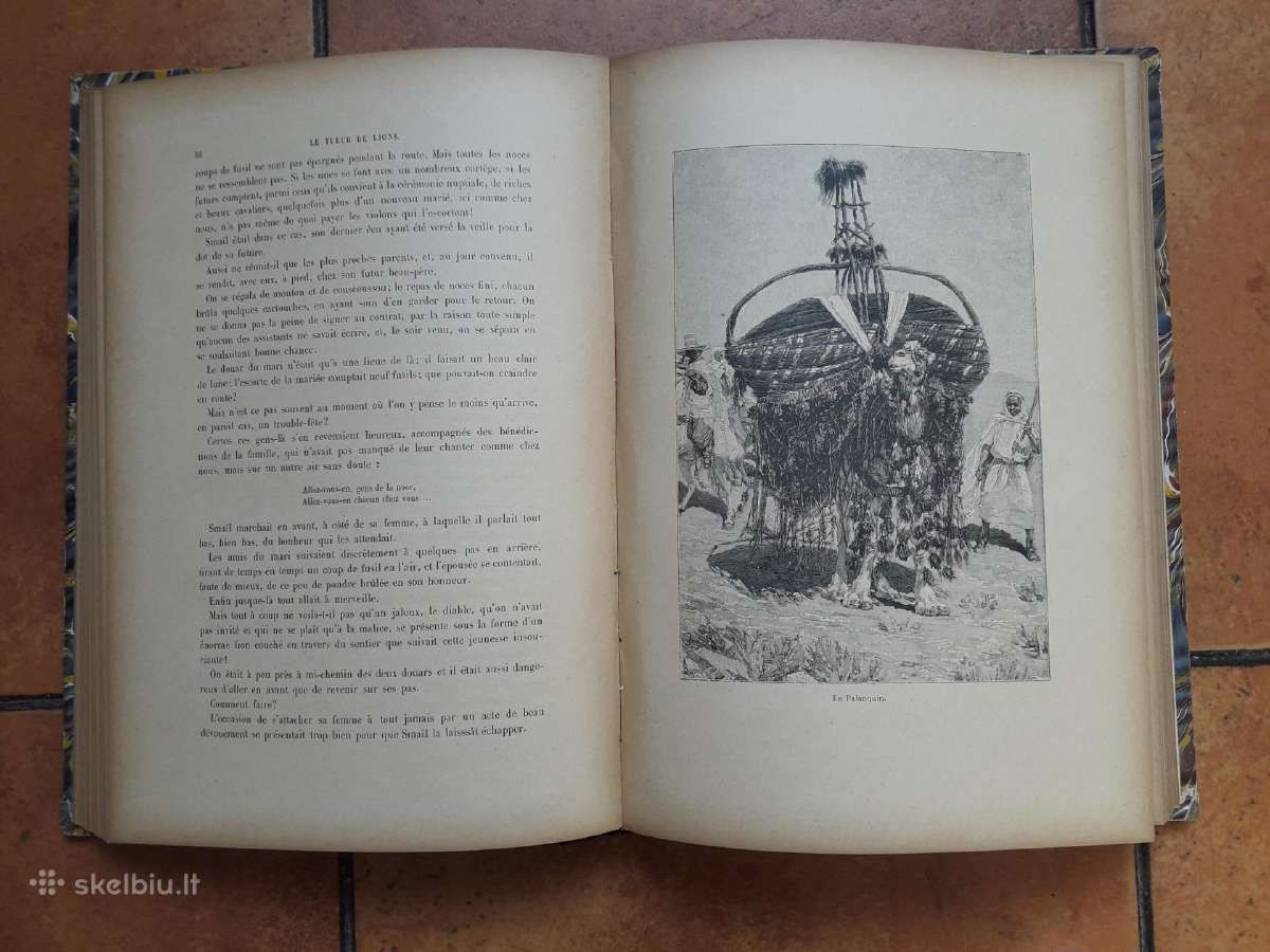 Jules Gerard "Le tuerur de lions" Paris 1912 an - nuotraukos Nr. 15