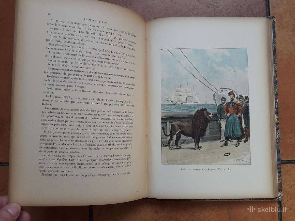 Jules Gerard "Le tuerur de lions" Paris 1912 an - nuotraukos Nr. 18