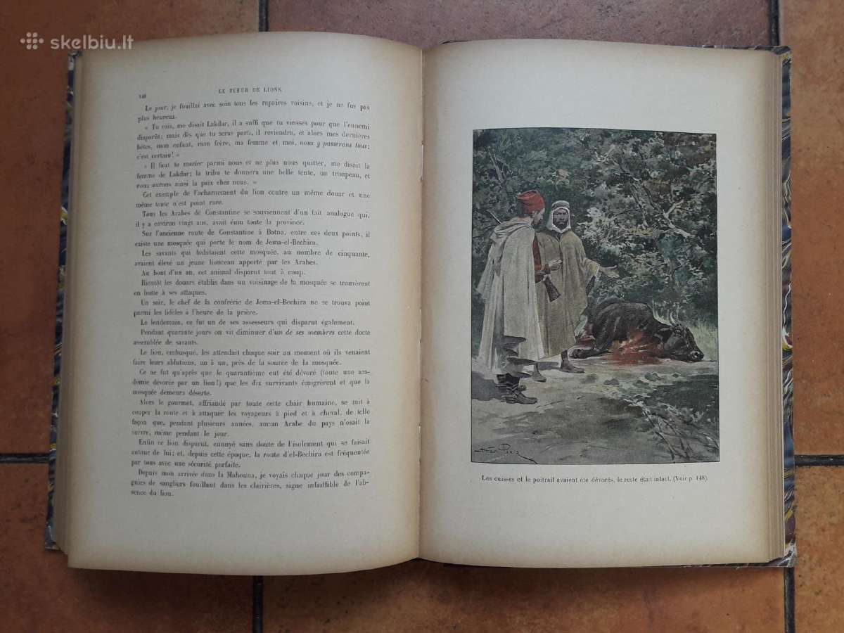 Jules Gerard "Le tuerur de lions" Paris 1912 an - nuotraukos Nr. 19