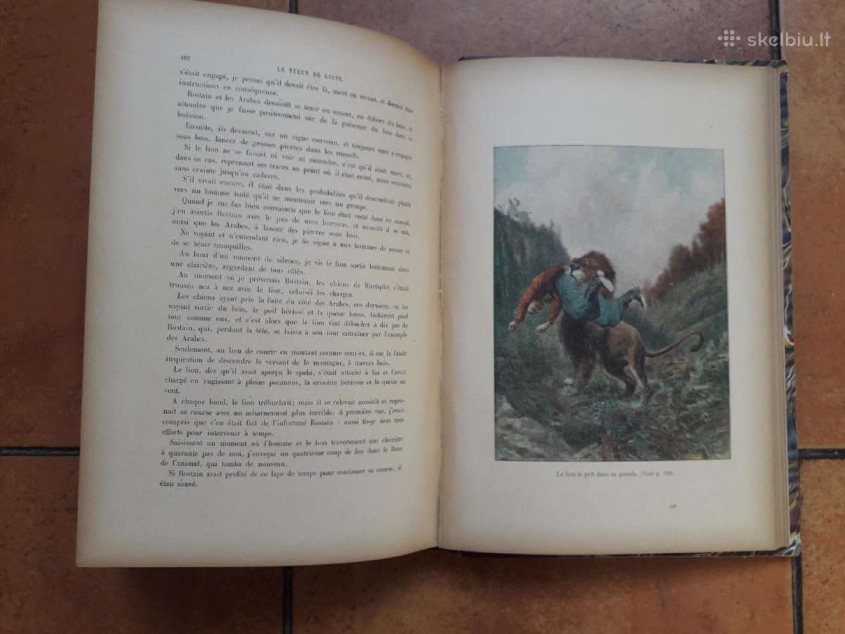 Jules Gerard "Le tuerur de lions" Paris 1912 an - nuotraukos Nr. 21