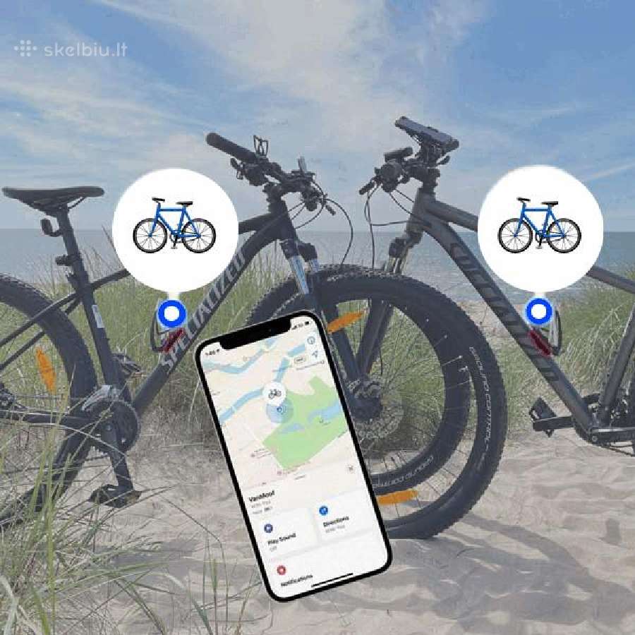 Apple airtag laikikliai dviračiui