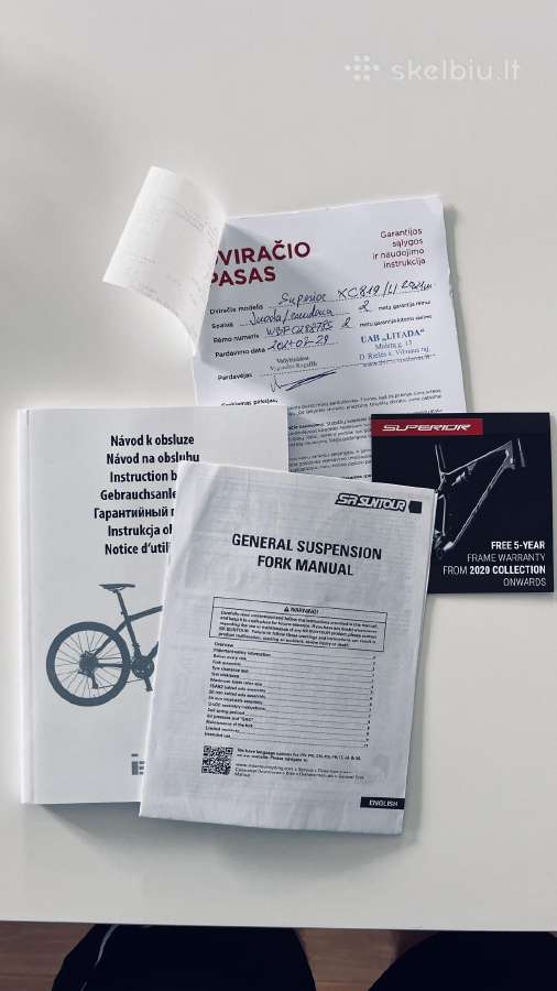 MTB dviratis Superior Xc819 - nuotraukos Nr. 3