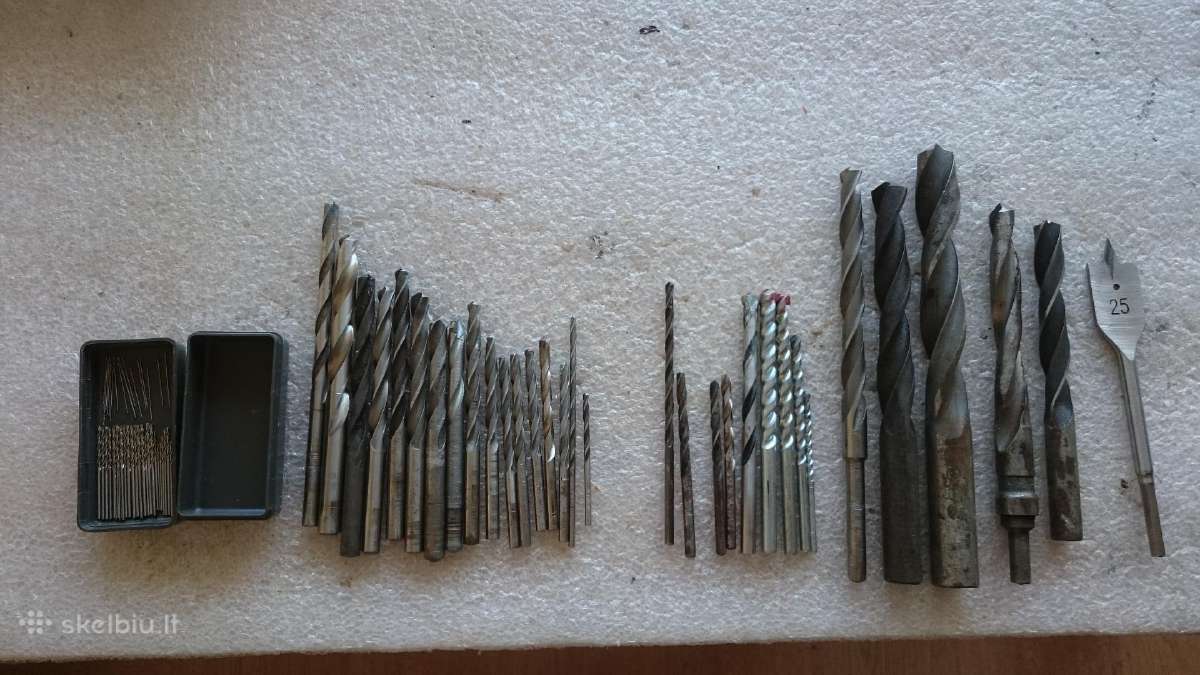 Tarybiniai gražtai metalui