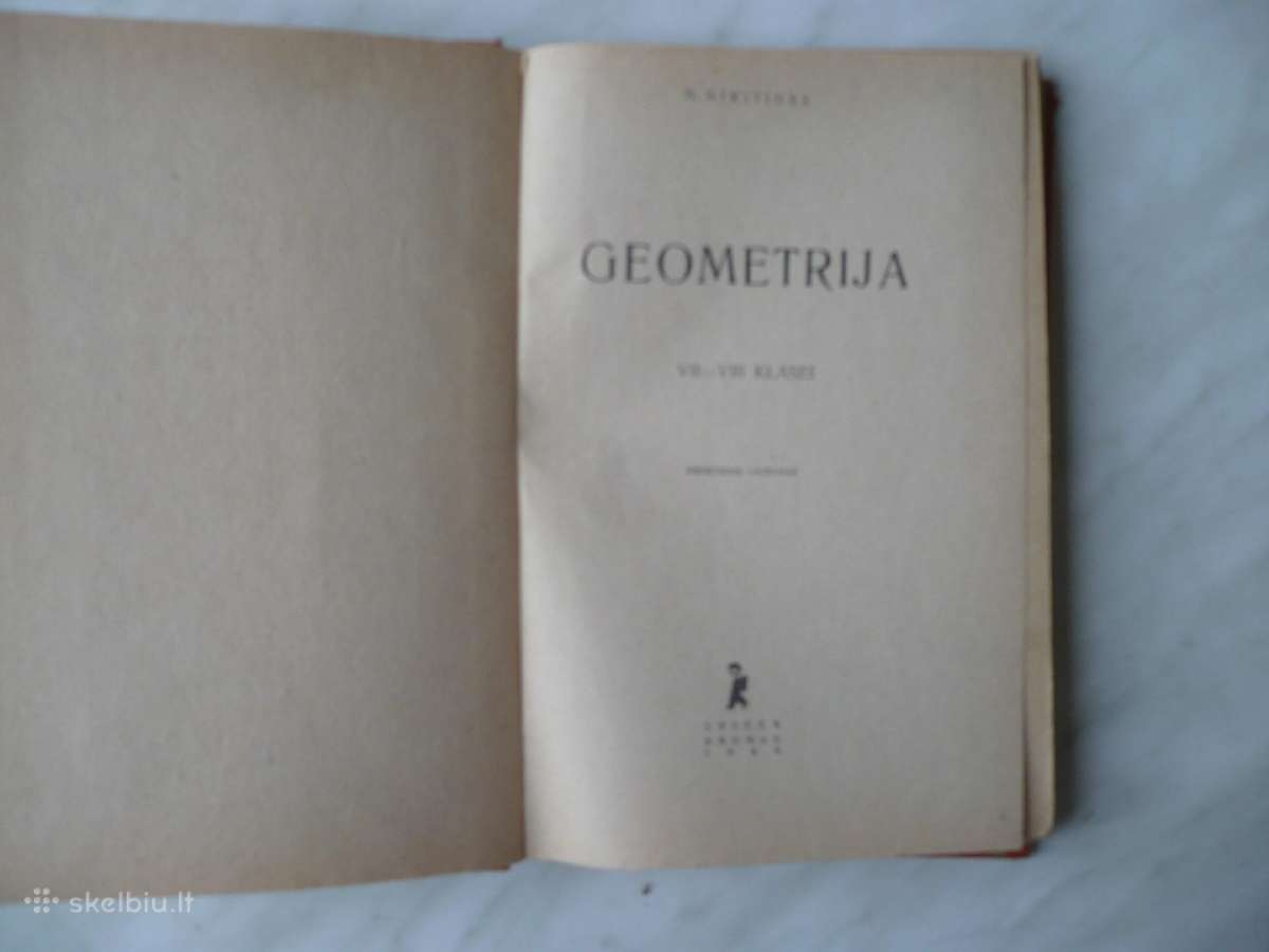 N. Nikitinas - Geometrija 7- 8 klasei - nuotraukos Nr. 2