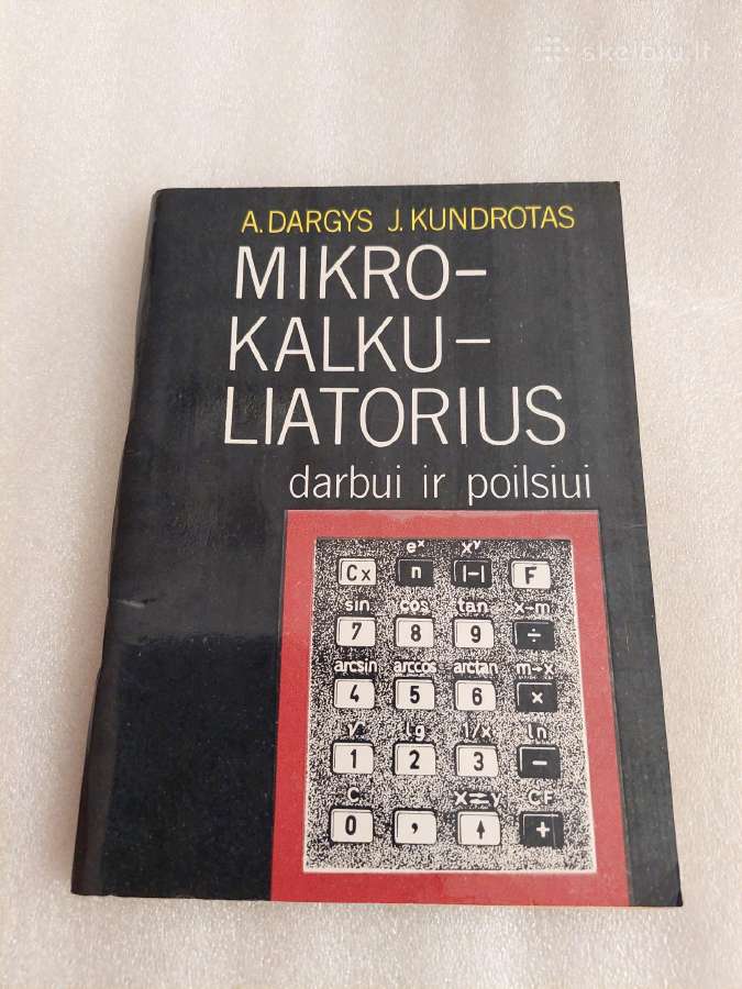 Mikrokalkuliatorius darbui ir poilsiui