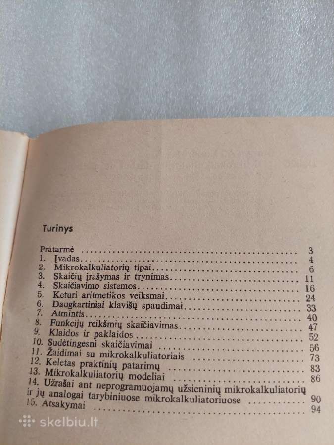 Mikrokalkuliatorius darbui ir poilsiui - nuotraukos Nr. 3