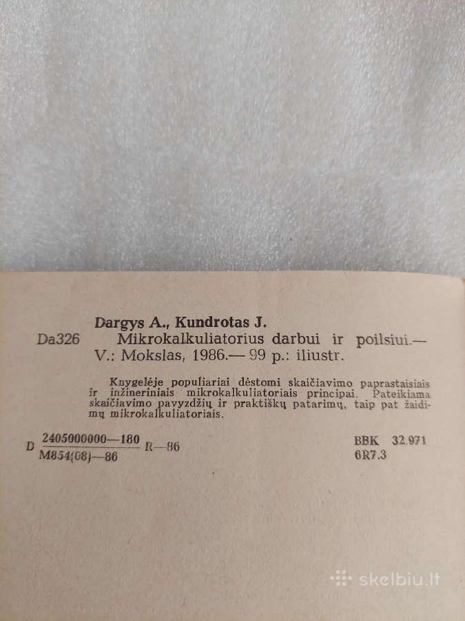 Mikrokalkuliatorius darbui ir poilsiui - nuotraukos Nr. 4