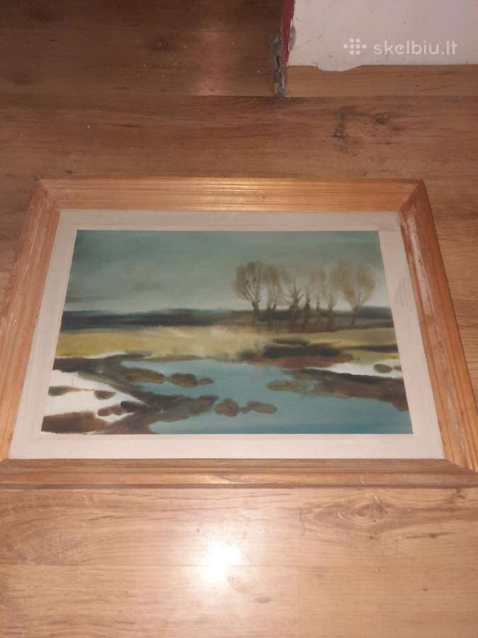 Paveikslas. Vilius Slavinskas.1986m.