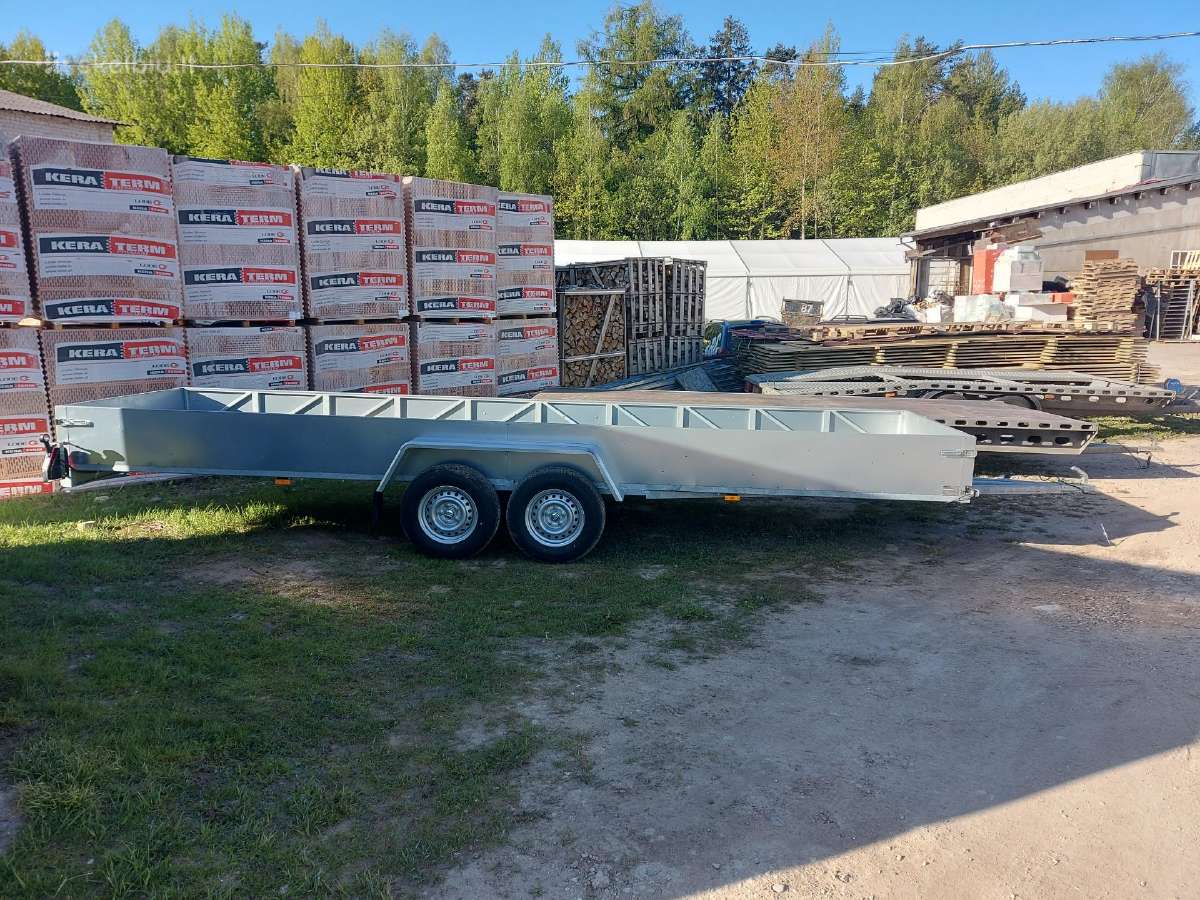 Bortinės ir platforminės priekabos 6-8m kroviniams - nuotraukos Nr. 14