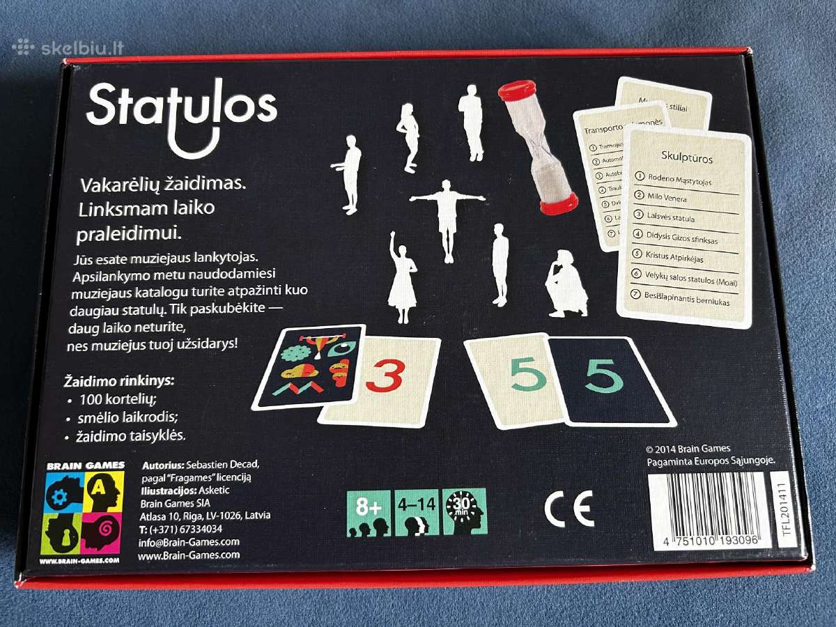 Stalo žaidimas "Statulos" - nuotraukos Nr. 4