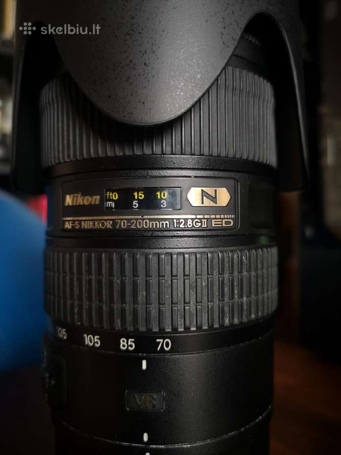 Nikon Af-s Nikkor 70-200mm f/2.8g Ed Vr II - nuotraukos Nr. 2