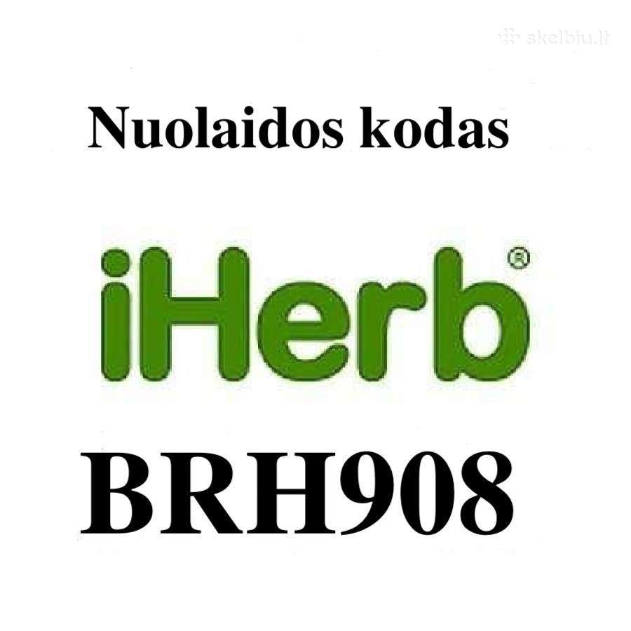 Iherb nuolaidos kodas Brh908
