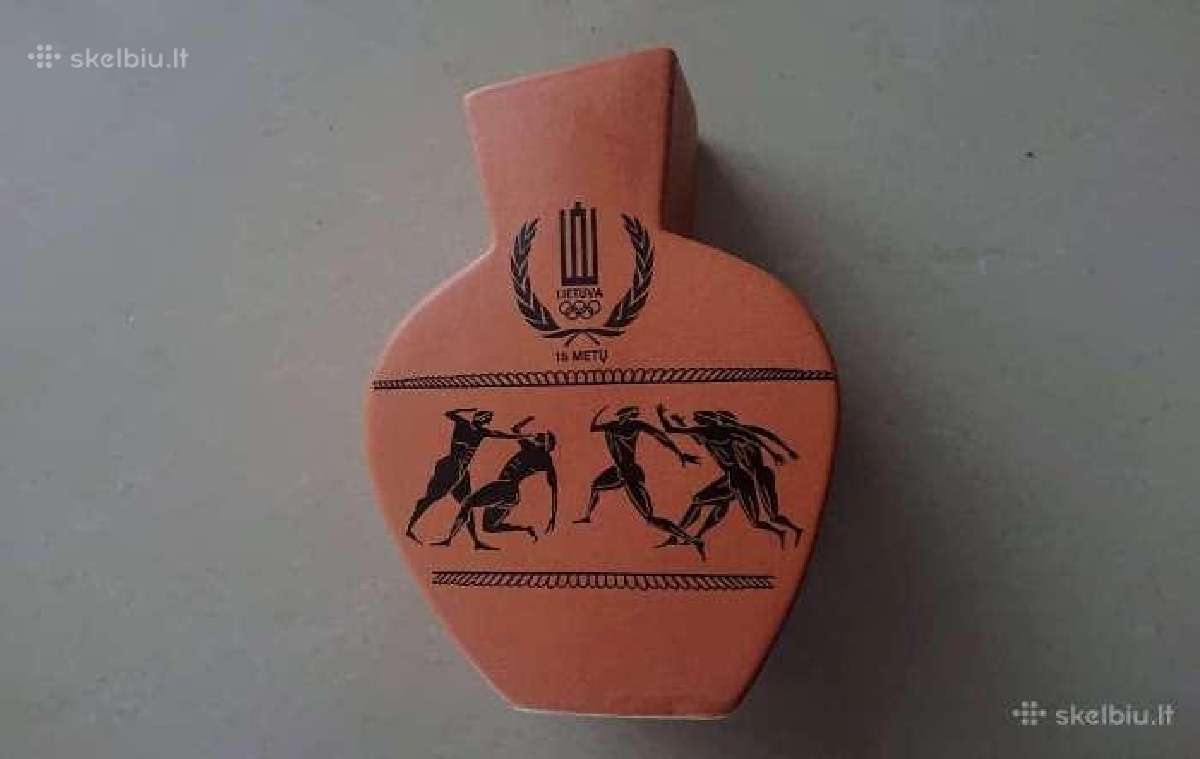Daili graikiško stiliaus antikos vaza _ olimpiada - nuotraukos Nr. 2