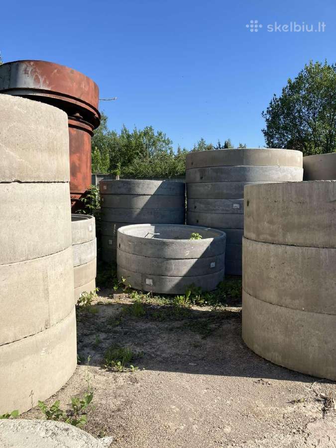 Šulinių žiedai , šulinių dangčiai, dugnai - nuotraukos Nr. 6
