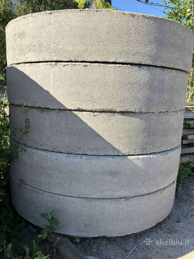 Šulinių žiedai , šulinių dangčiai, dugnai - nuotraukos Nr. 13