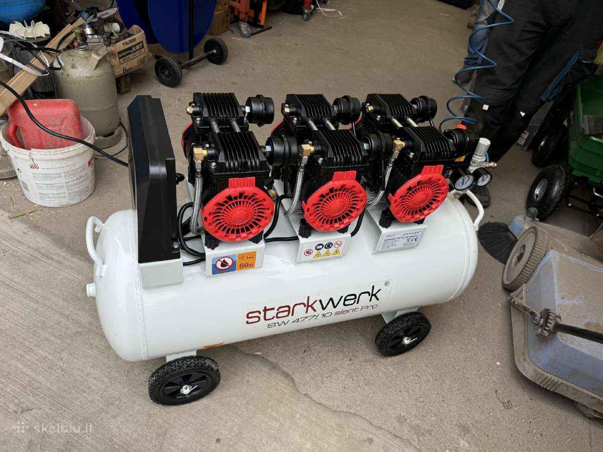 Betepalinis tylus 100l kompresorius 400v