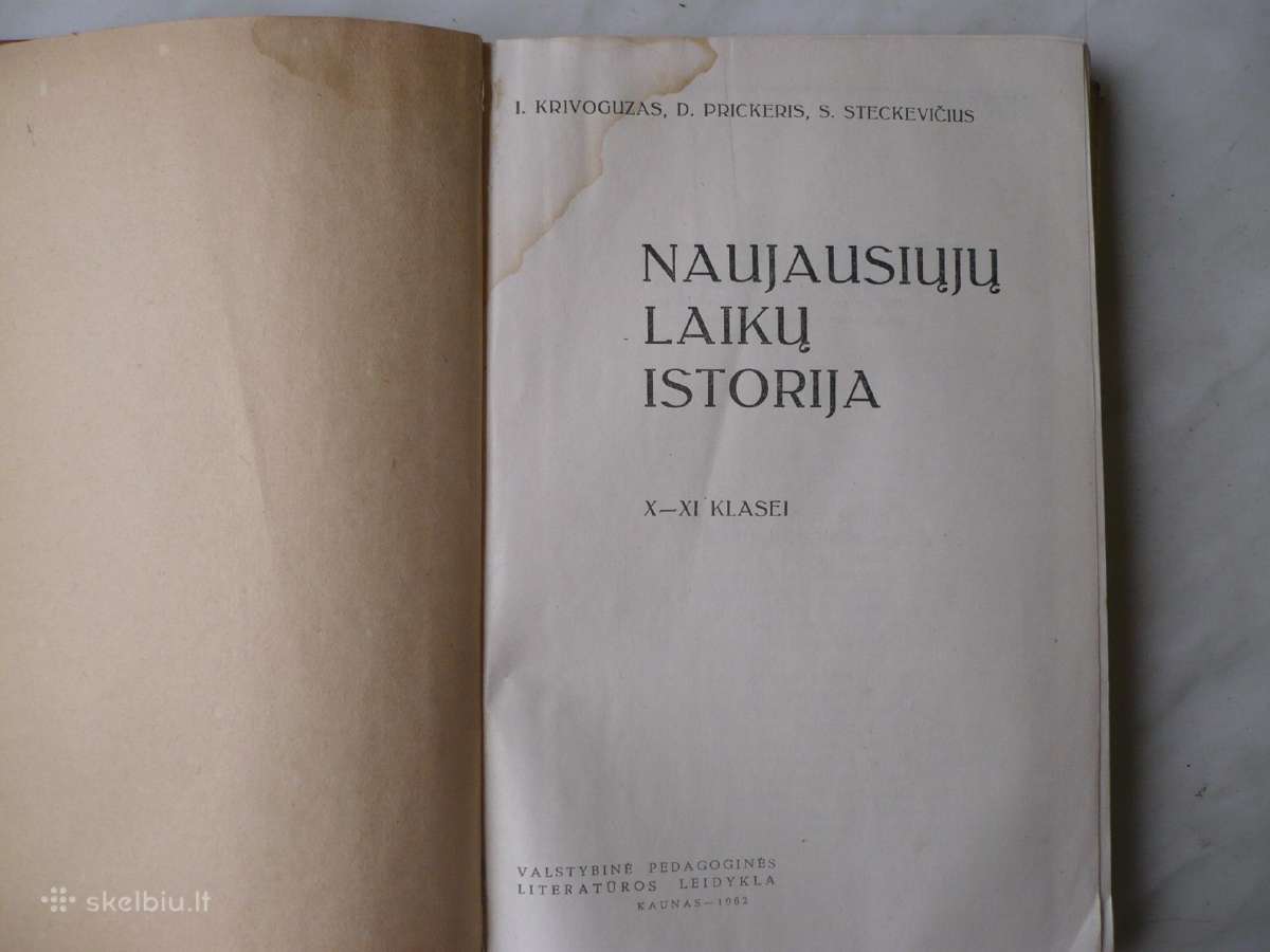 Naujausiųjų laikų istorija - nuotraukos Nr. 2