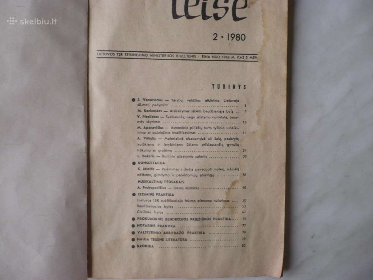Socialistinė teisė - nuotraukos Nr. 2