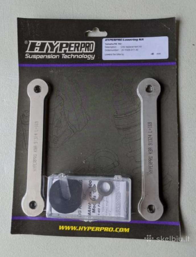 Yamaha r6 žeminimo komplektas, lowering links
