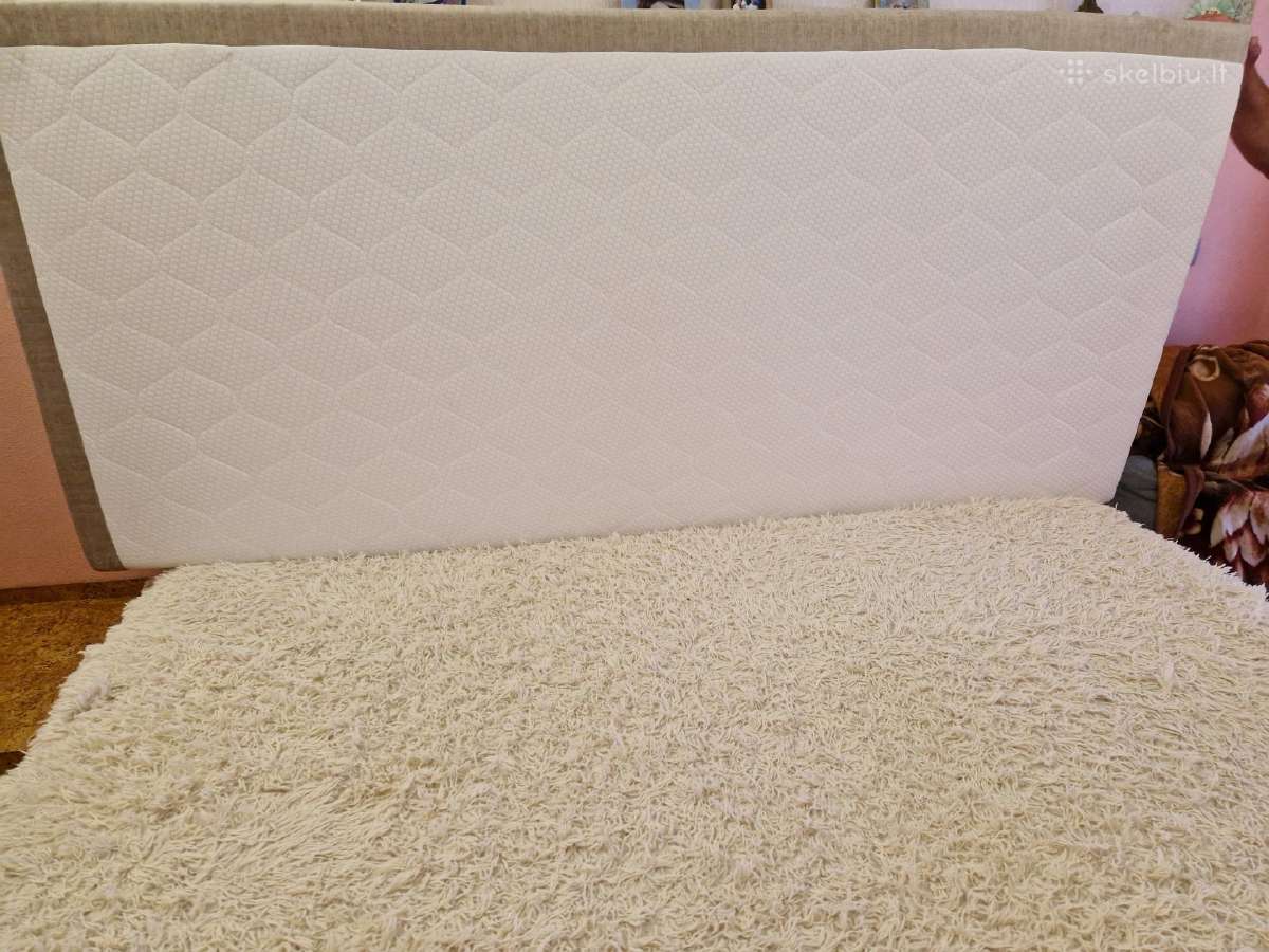 Lovos čiužinis 90x200, aukštis 16cm, naujas 2vnt. - nuotraukos Nr. 3