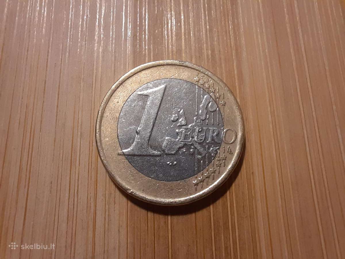 1 euras 2001 - Suomija - Brokas - nuotraukos Nr. 2