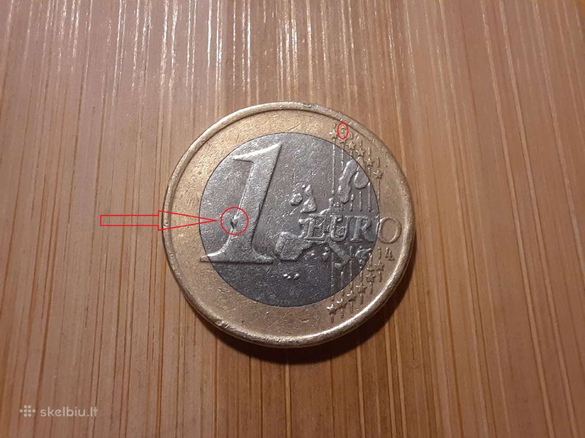 1 euras 2001 - Suomija - Brokas - nuotraukos Nr. 4