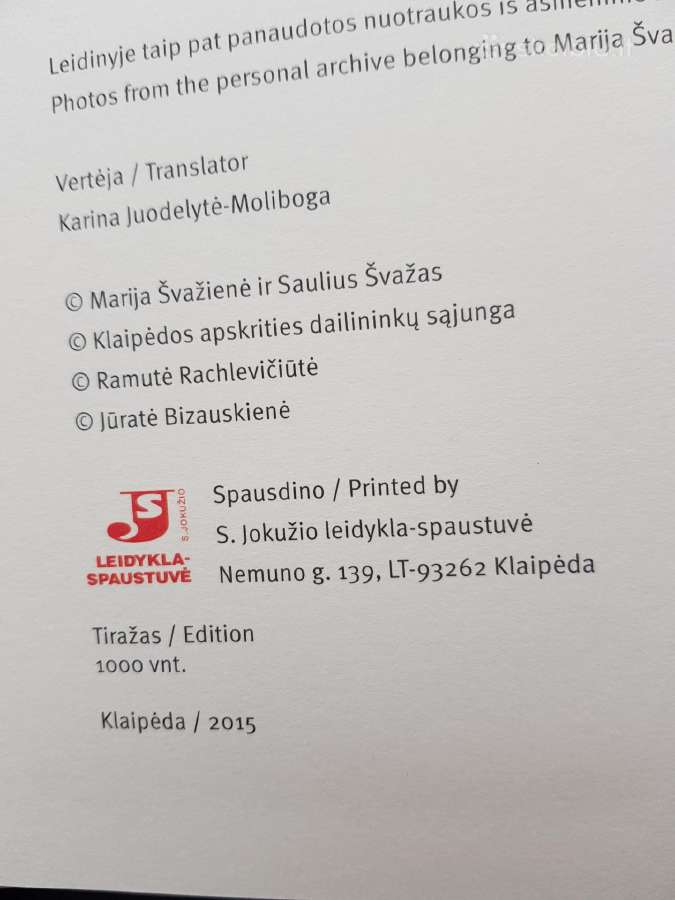 Albumas „Jonas Švažas" - nuotraukos Nr. 4