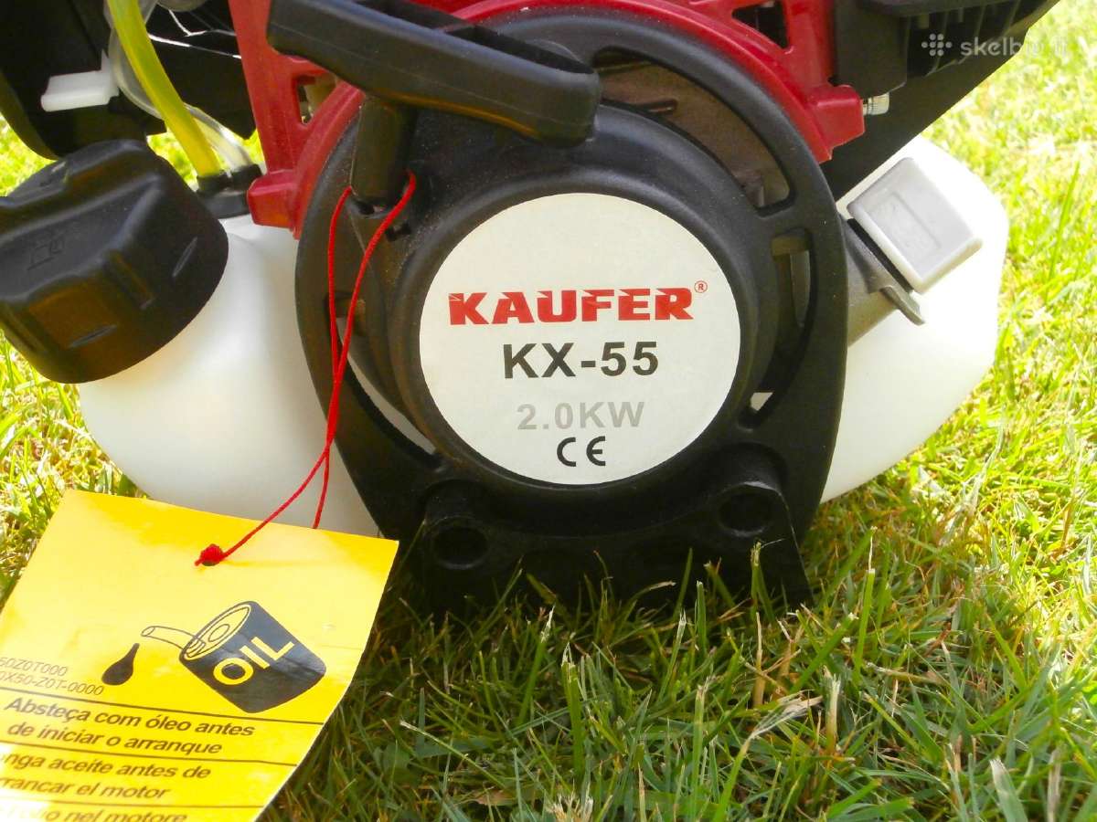 Keturtaktis benzininis trimeris Kaufer Kx-55 - nuotraukos Nr. 5