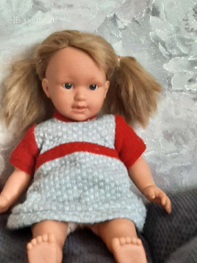 Didelė llorens lėlė žaista plaukai pakarpyti 42cm - nuotraukos Nr. 5