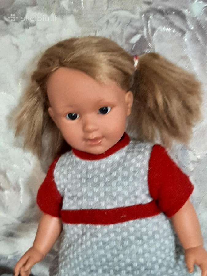 Didelė llorens lėlė žaista plaukai pakarpyti 42cm - nuotraukos Nr. 6