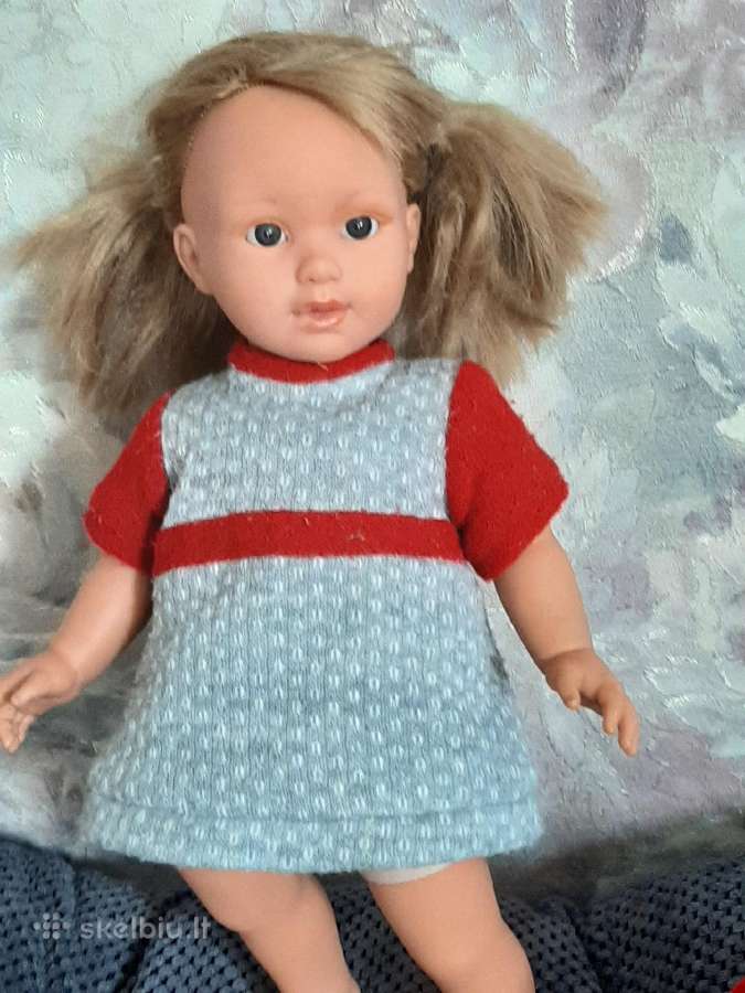 Didelė llorens lėlė žaista plaukai pakarpyti 42cm - nuotraukos Nr. 9