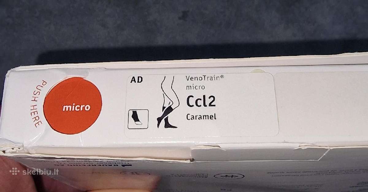 2x Kompresinės kojinės iki kelių Venotrain® Micro - nuotraukos Nr. 3
