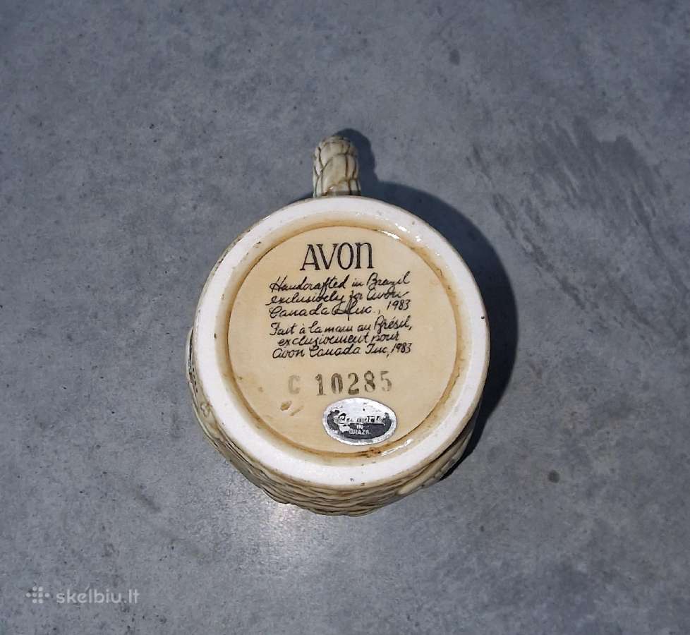 Vintažinis Retro 1983m. Avon mini alaus bokalas - nuotraukos Nr. 4