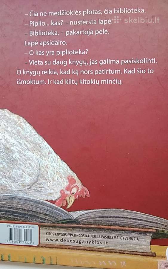 Piplioteka? Lapė bibliotekoje - nuotraukos Nr. 2