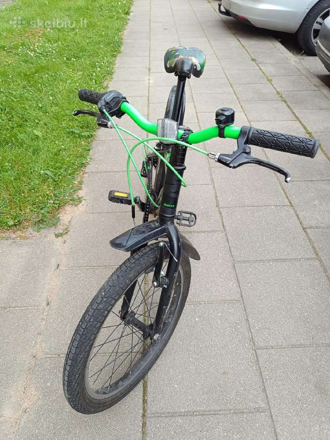 Vaikiškas dviratukas.aliuminis rėmas. 20" ratai. - nuotraukos Nr. 2