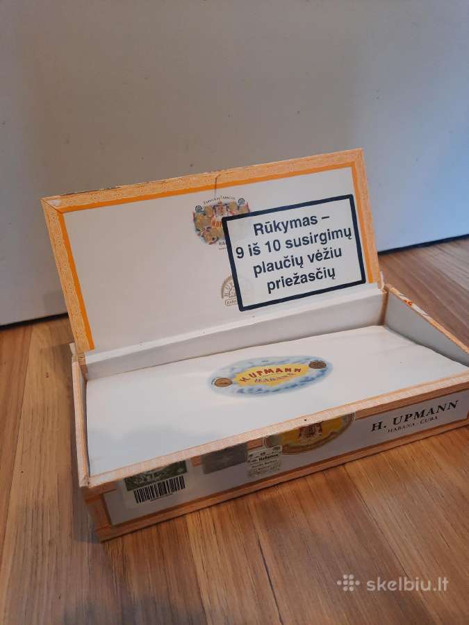 12. Cigarų dėžė H.upmann Nr.3 - nuotraukos Nr. 2