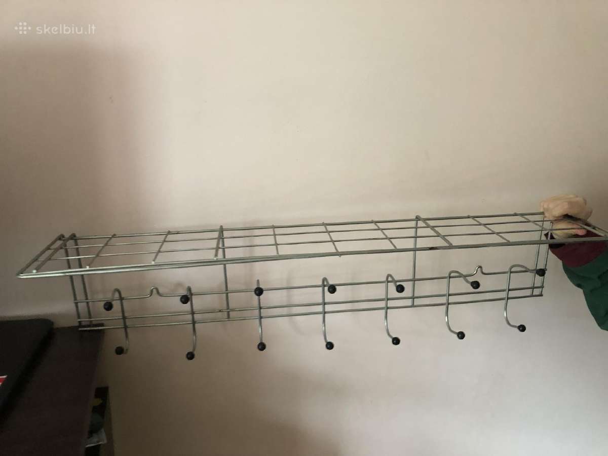 Metalinė, didelė, ilgaamžiška, rūbų kabykla - nuotraukos Nr. 2