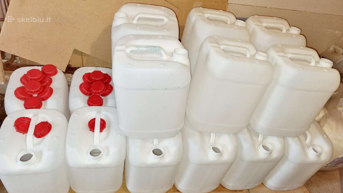 Plastikinis kanistras 20l. - nuotraukos Nr. 2