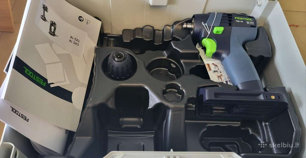 Naujas pjūklas Festool Ts 55 Febq +liniuote 491498 - nuotraukos Nr. 22