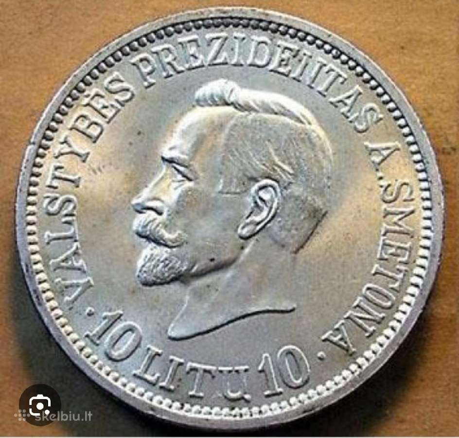 Pirksiu Smetoniskas monetas kolekcijai Brangiai!