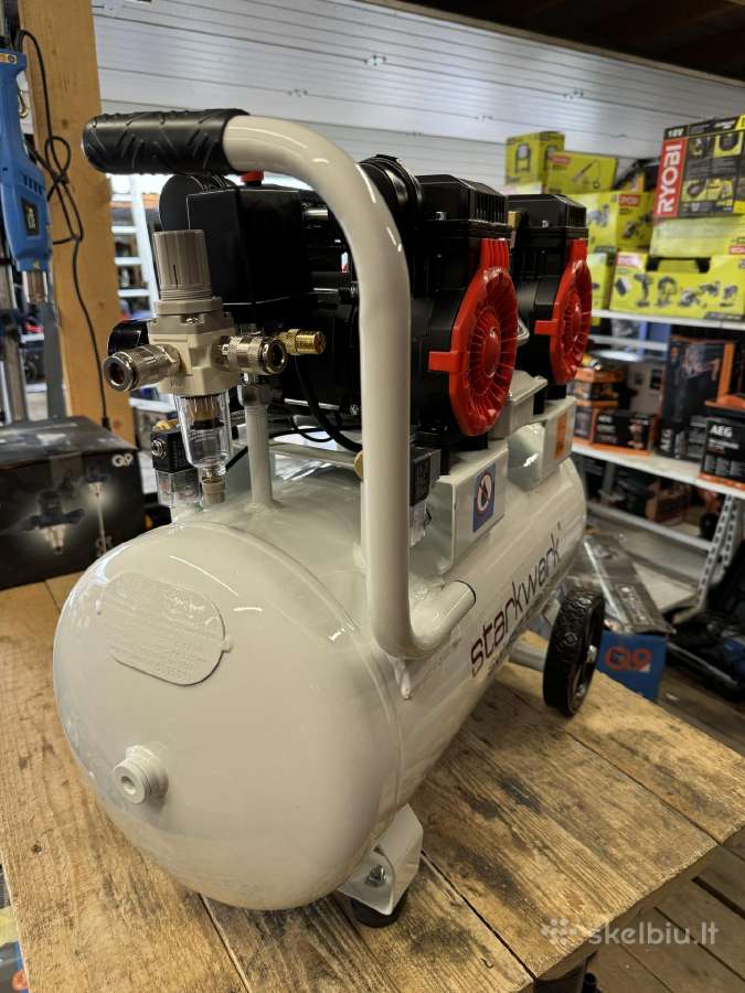 Kompresorius tylus Starkwerk Sw 457/10 Silent Pro - nuotraukos Nr. 8
