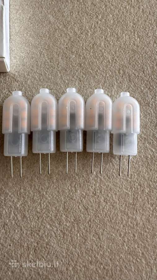 LED Cob lemputės, G4, 6w, 12 voltų