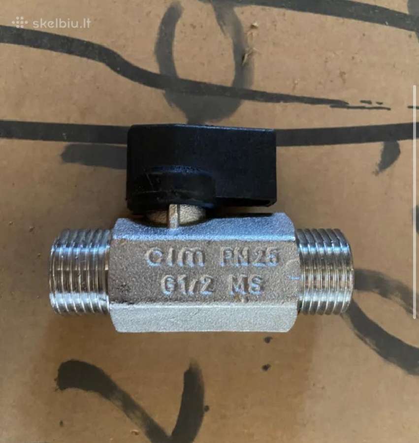 Festo Cim Pn25 G1/2 Ms rankinis rutulinis vožtuvas