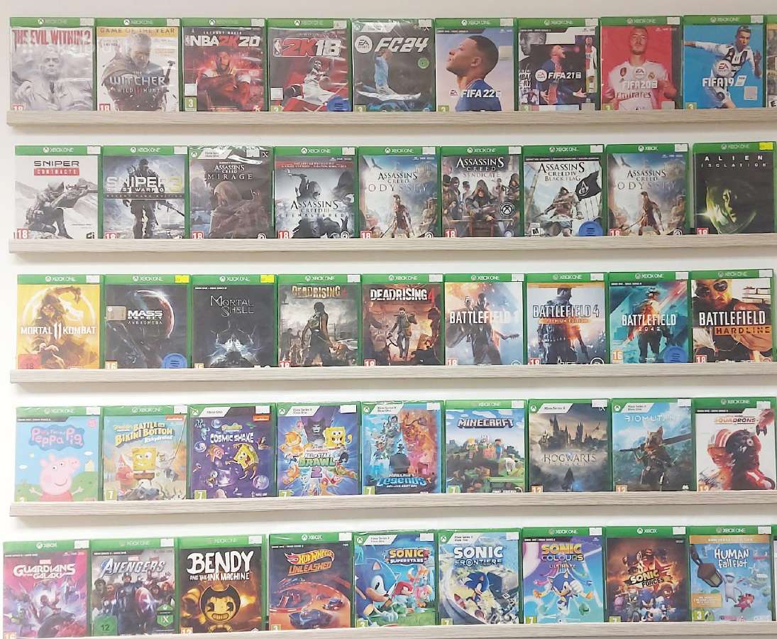 Xbox one/series žaidimų parduotuvė