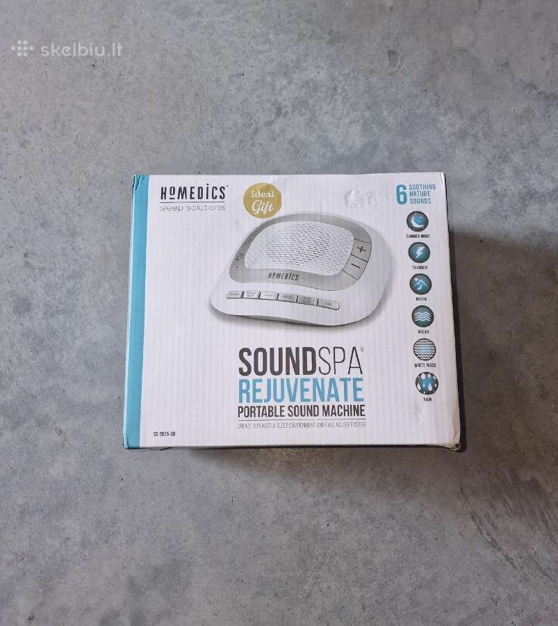 Homedics Soundspa nešiojamasis migdukas