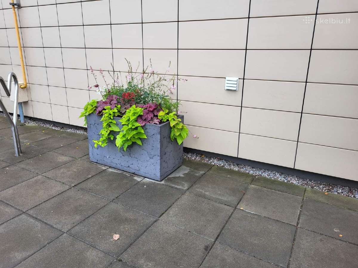 Betoniniai rankų darbo lauko ir vidaus vazonai. - nuotraukos Nr. 9