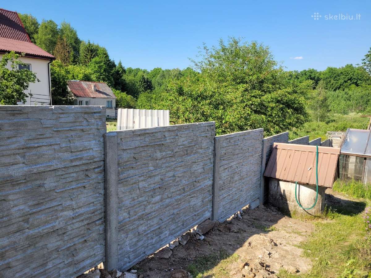 Tvoros betonines dvipuses ir vienpuses - nuotraukos Nr. 28