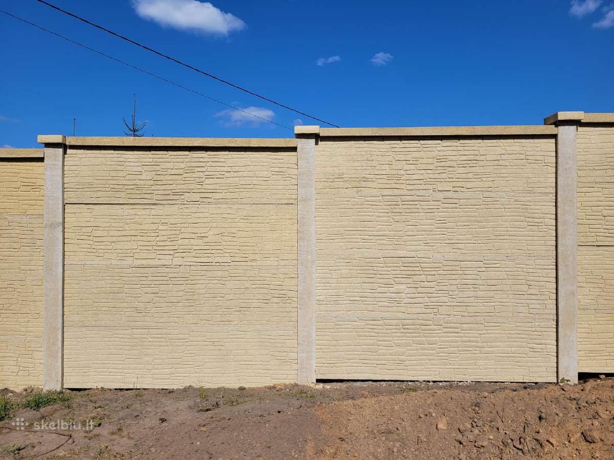 Tvoros betonines dvipuses ir vienpuses - nuotraukos Nr. 31